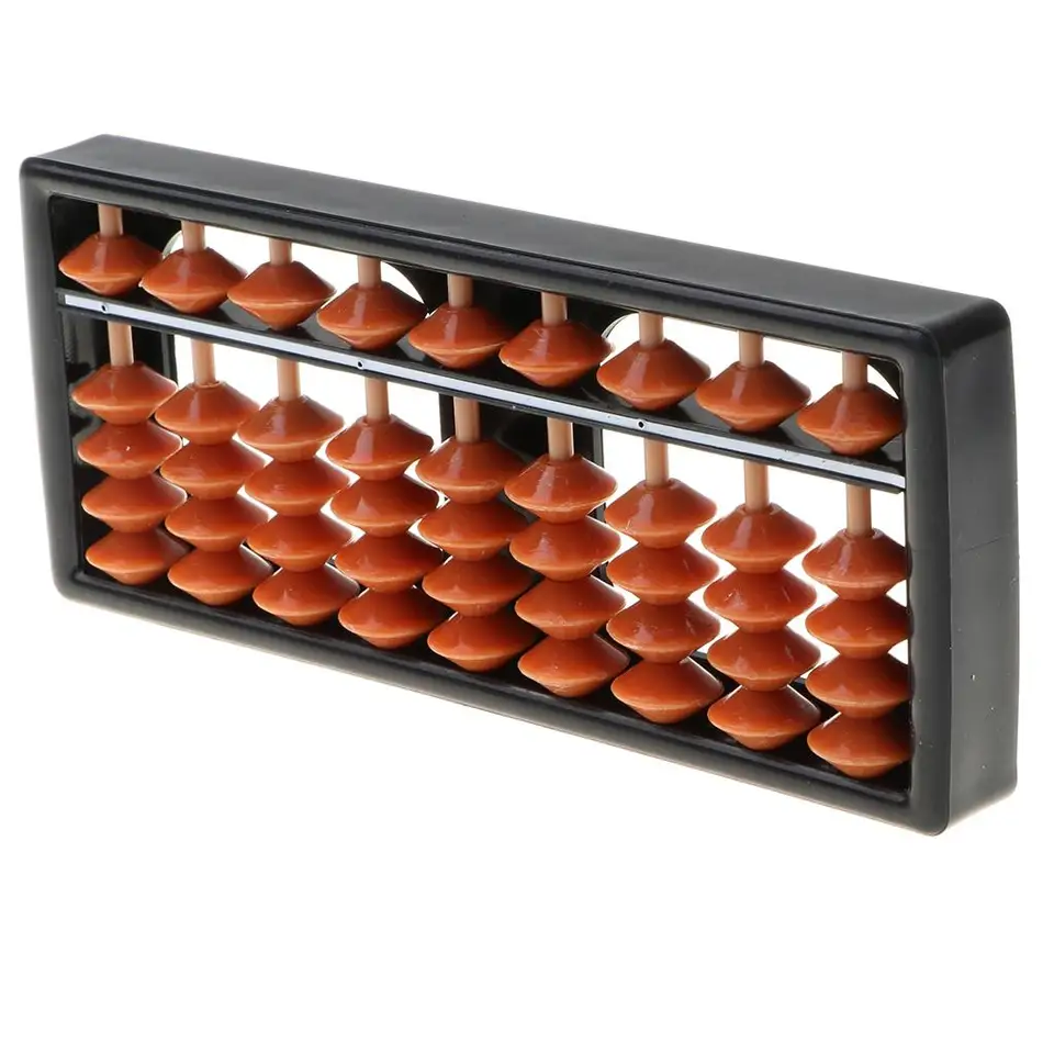 9 Sticks Abacus Slide Rule Aritmetic Counting Aritmetická pomoc matematika