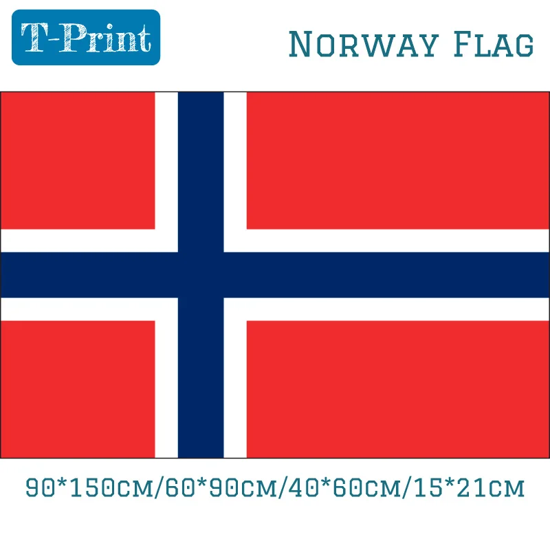 90*150 cm/60*90 cm Nórska Národná vlajka Kongeriket Norge Flag Banners a Flags Decotion