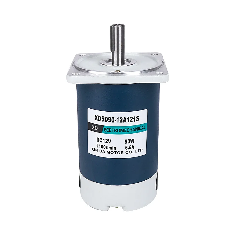 90 W DC Permanent Magnet Motor 12v 24V 1800 ot./min.