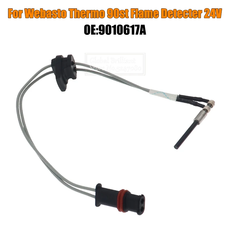 9010617A Truck Cab Diesel Ohriečka ohrievača žiarlivého snímača Flame Detector pre Webasto Thermo 90. 24 V chladiace kvapaliny vody