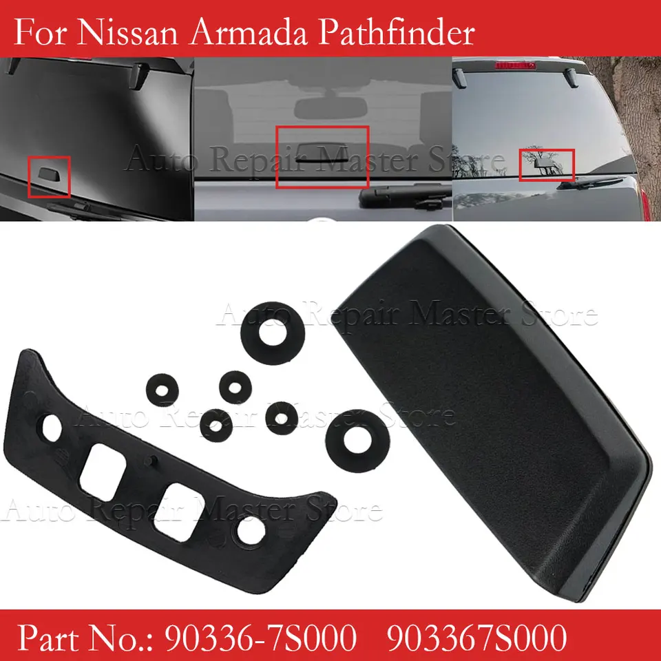 90336-7S000 903367S000 pre Nissan Armada Pathfinder zadné zadné dvere vonkajšieho okna skla Rukoväť Zástroj
