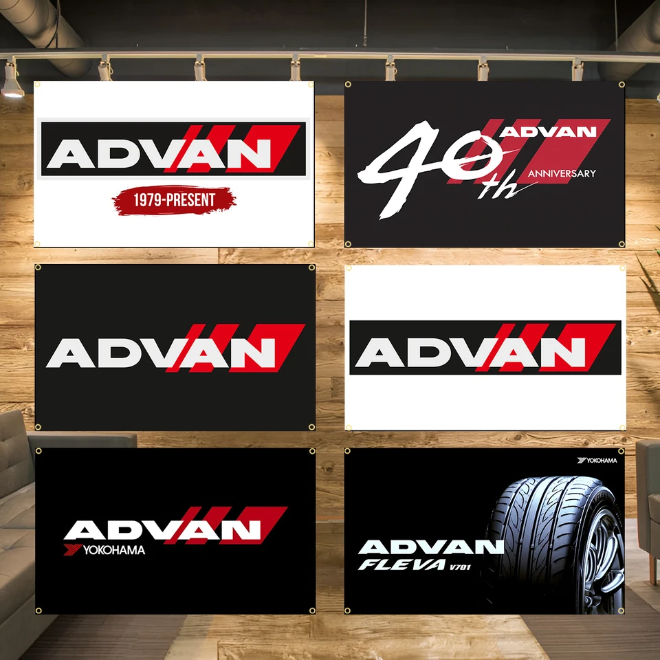 90x150 cm 3x5ft Advans Racing Call Clags Flags Polyester Digital Printing Banner pre stenu spálne