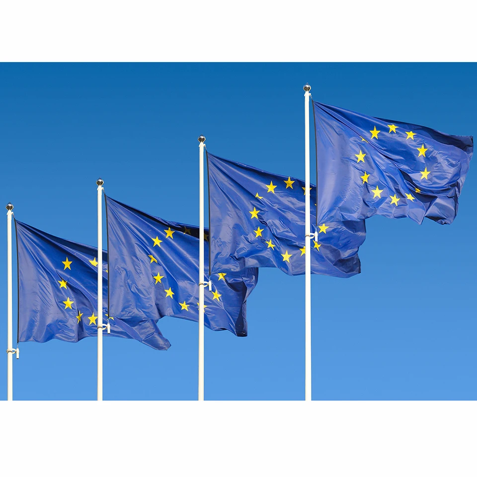 90x150 cm Európska únia vlajka európskej vlajky Európskej vlajky Euro Flag Super-Polyester