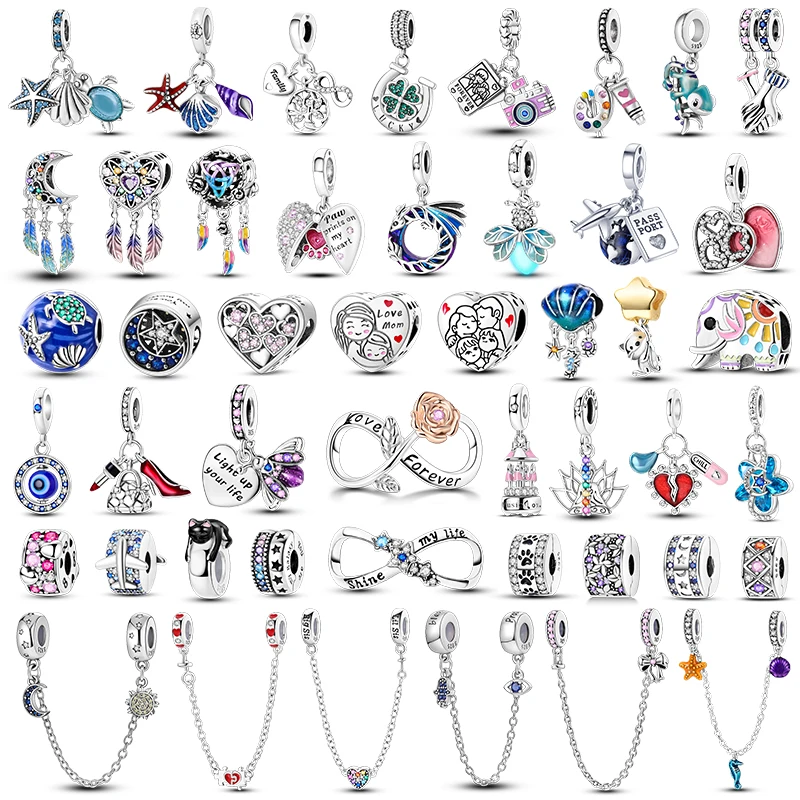 925 Sterling Silver Chameleon Luminous Firefly Butter Charm Fit Fit originálny náramok jemné kutilské šperky na výrobu darčekov