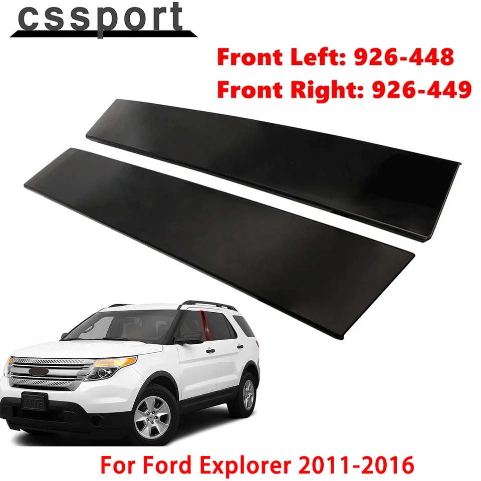 926-448 926-449 B Stĺpcové čalúnenie Strana predného vodiča a spolujazdca pre Ford Explorer 2011-2016 BB5Z-7820555-BB BB5Z-7820554-AB