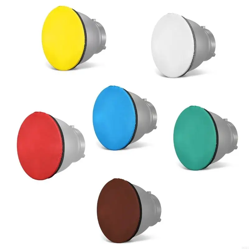 96BA Soft Difufuser Cover Lampshade Reflectors Soft Difufer Sock 7inch Soft Difufer Sock Perfektná pre fotografiu