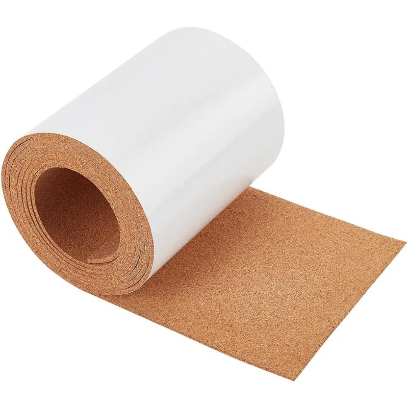 98 x 6 palcov Self-Absesívna korková rolka 1/8 palca hrubé podložné korkové dosky Rat silné sebapoškodzujúce korekboard pre nástenné nábytok večierku