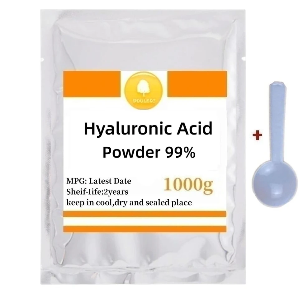 99% prášok kyseliny hyalurónovej, kyselina hyalurónová kyselina s nízkou molekulovou hmotnosťou+hydratačný, UV odolný