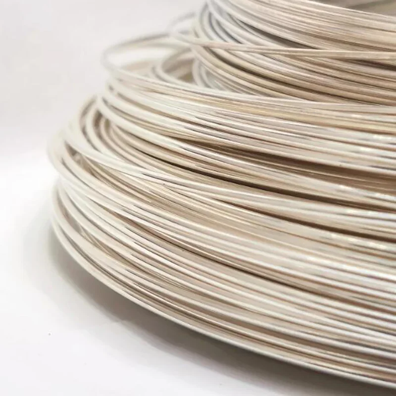 999 Čistý strieborný drôt pre nálezy šperkov 0,2 mm 0,3 mm 0,4 mm 0,5 mm 0,6 mm 0,7 mm 0,8 mm 0,8 mm 1 mm 1 mm 1 mm 2 mm 2,5 mm 3 mm 4 mm až 15 mm