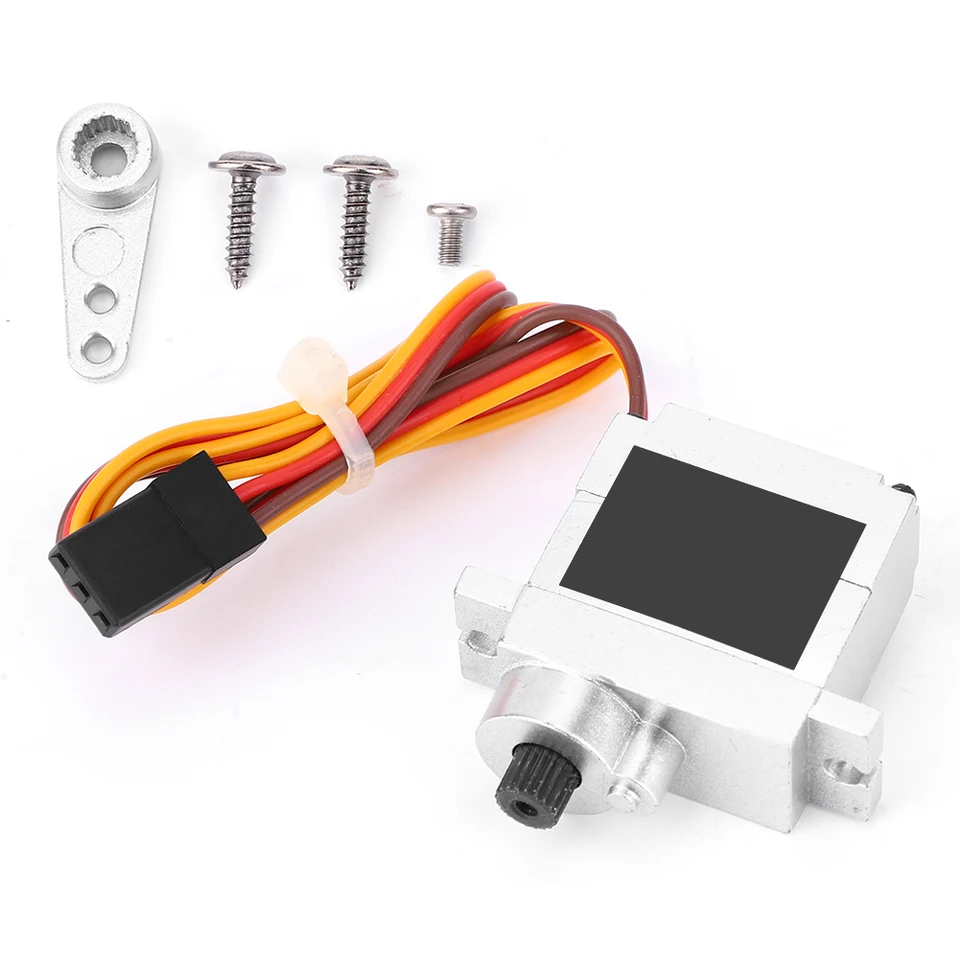 9G kovové príslušenstvo riadiaceho motora pre WPL B1 B14 B16 B24 C14 C24 B36 1:16 RC Truck Cover Servo RC Auto príslušenstva