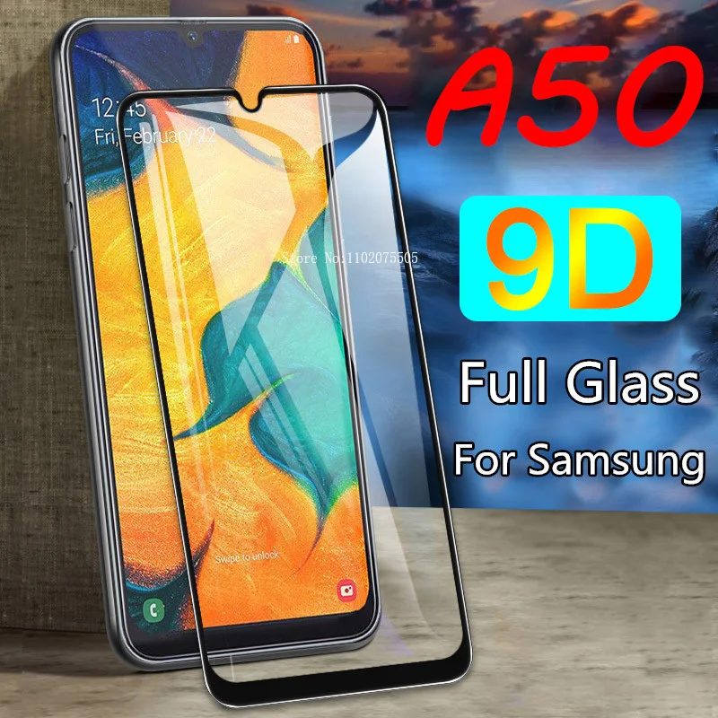 9H sklo na A50 pre Samsung Galaxy SM A30 A30 A70 Samsunga A 50 40 30 70 A505 A505F Samsunga50 Ochranné temperované sklo