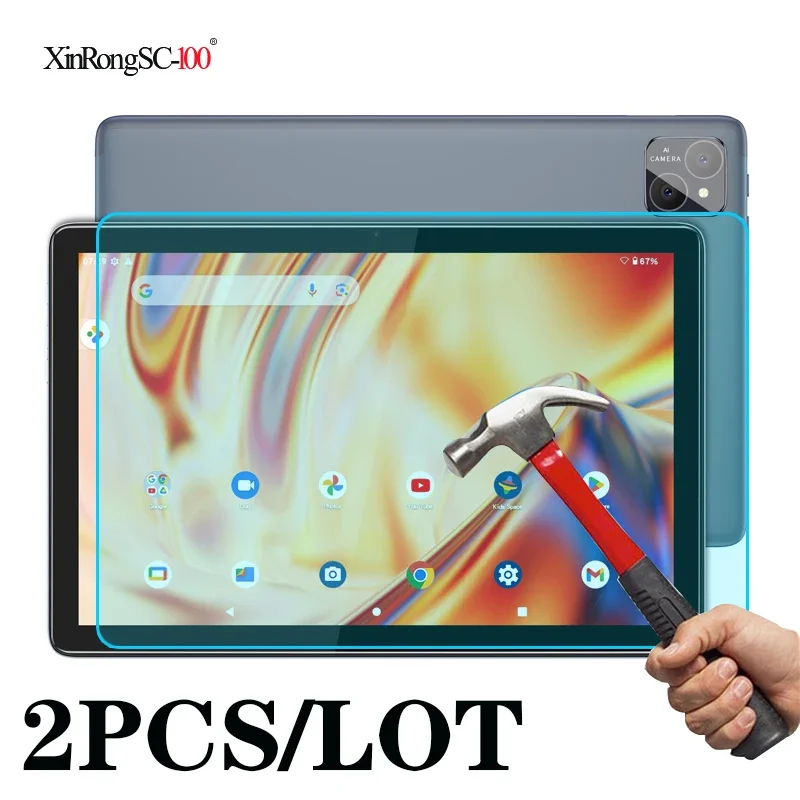 9H Temperovaný sklenený film pre chránič obrazovky pre vasoun tab 12 Android 13 10,1 palca tableta
