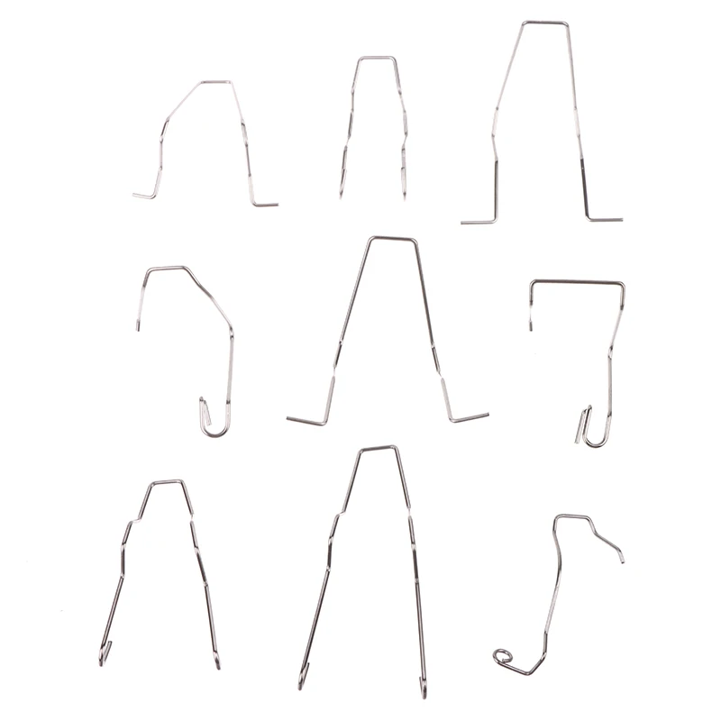 9ksové kovové svetlomet žiarovky pružinové sponky Fits for H1 H3 H4 H7 HEZPEČNÉ ZADNÁVATEĽA SVETLA SVETOVÉ SPROHY SPRING Spracy Nástroje