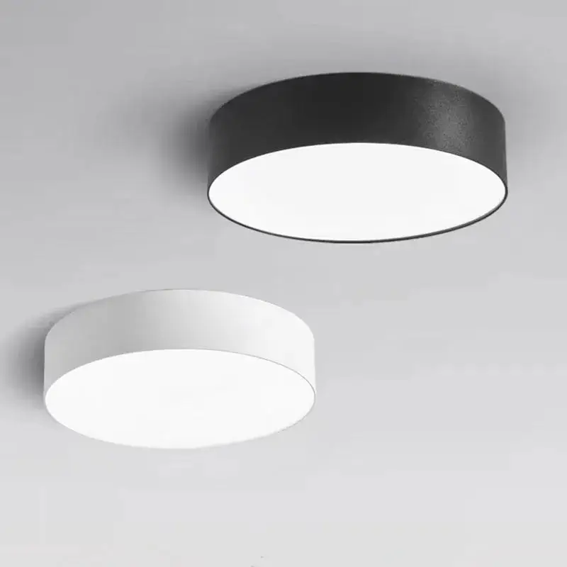 9W12W18W 24W Ultra-tenký povrchový povrch namontovaný obývacia izba Koridor LED stropná lampa LED stropné lampa Tricolor Home Lighting AC220V