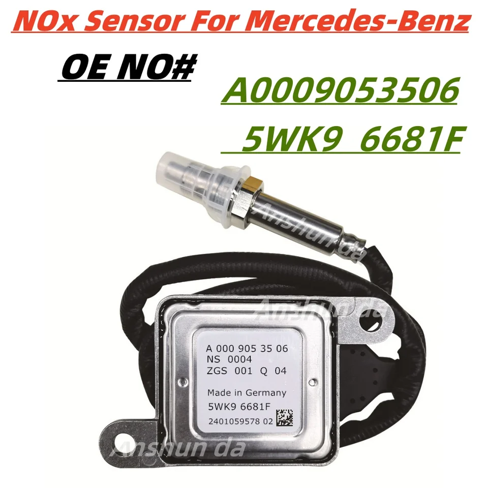 A0009053506 5WK96681F 5WK96681D 5WK96681C Dusíka Senzor pre kyslík Sensoror Mercedes-Benz C320 CDI W204 2012 W212 C218