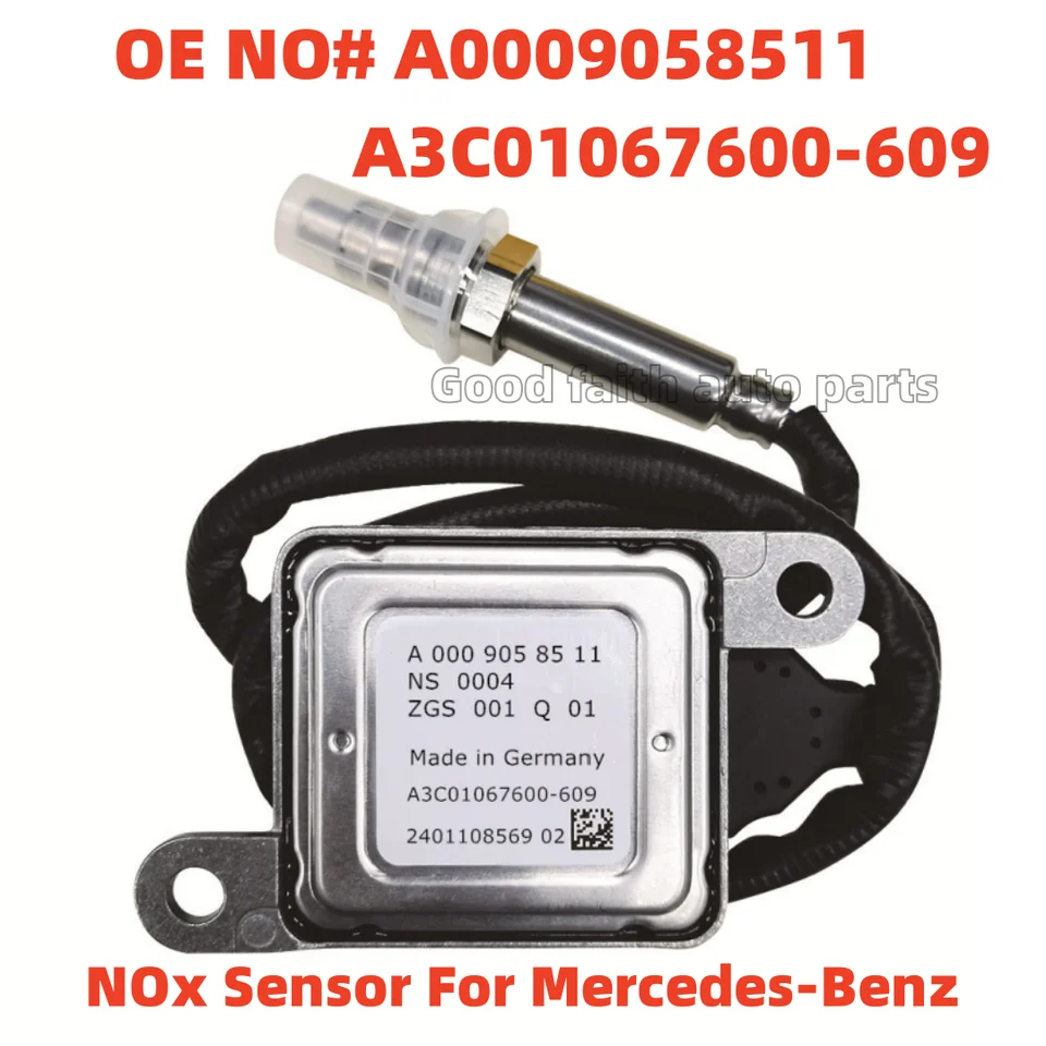 A0009058511 Oxid dusíka NOx Senzor/senzorová sonda pre Mercedes-Benz R172 SLK250 Klasse CEM GLE SLC SLK SLK V W447 VITO MIXTO T T