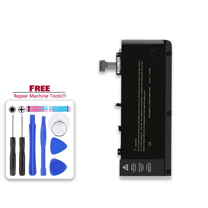 A1322 A1278 Výmena batérie pre Apple MacBook Pro 13 'palc A1278 2009 2011 2011 63,5Wh Prenosné batérie pre mobilné telefóny
