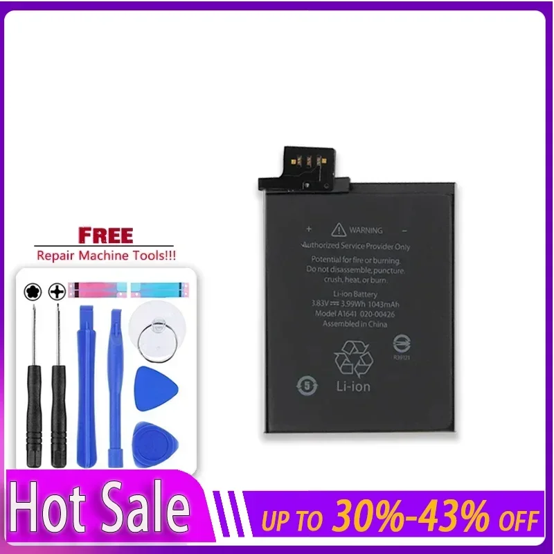 A1641 A1574 1043 mAh Výmena batérie pre iPod Touch 6 7 Gen 6th 7th ITouch6 Generácia 6 6G 7g BATERIA Akumulátor záruky Akumulátor