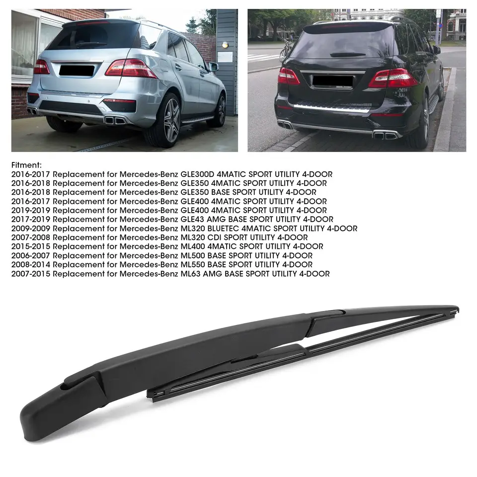 A1648200744 Čepeľ zadného stierača A1648200744 Výmena za mercedes - W166 W164 ML350 ML500 Čepeľ zadného stierača