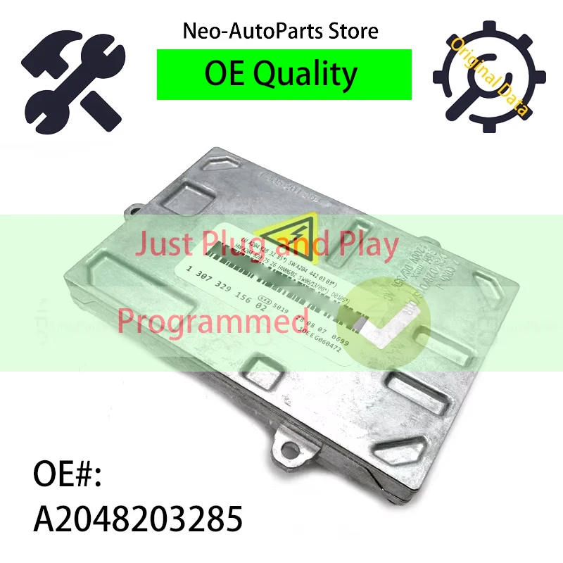 A2048203285 Vysoko kvalitný xenónový balast pre Mercedes Benz W204 C trieda C300 C350 C63 AMG 2008-2011 OEM 130732915602