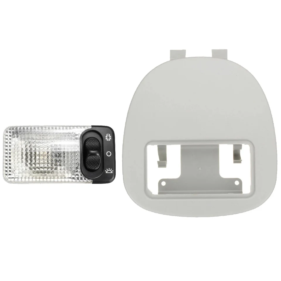 A23M-2PCS/Set CAR Interiérové ​​svetlo DOME READEL Svetlo kryt pre Citroen C1 C2 C3 Peugeot 206 CC 207 6362K9 9625049077