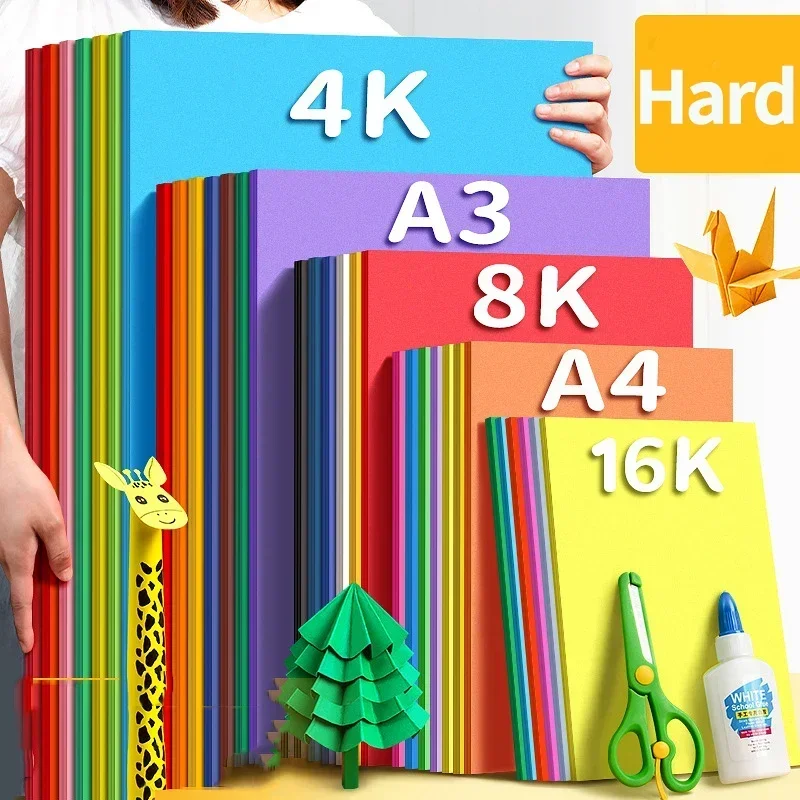 A3/A4/4K/8K/16K Farebný tvrdý kart