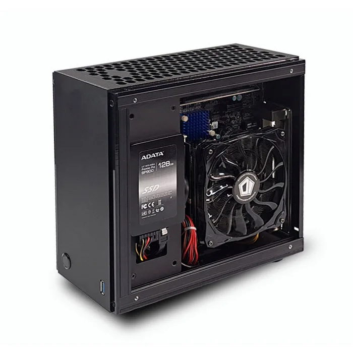 A35S Small U Power Supment, Mini ITX Transparent Stroj