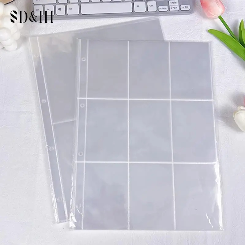 A4 Clear 10 Pack Photo album Revill Stránky Protect File Protector 1/2/4/6/9