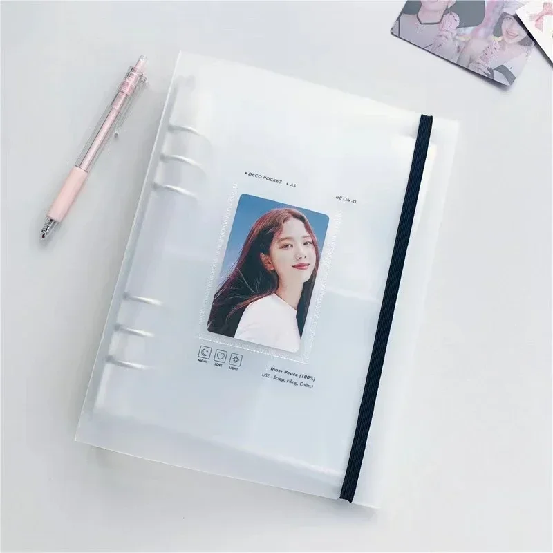 A5 Binder Collect Book DIY Binder Pohľadnica Album School Journal Agenda Plánovač kórejskej školy kancelárske potreby