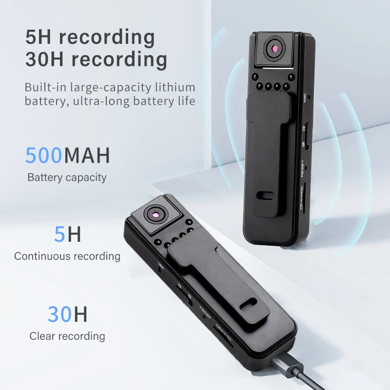 A7 HD1080p Mini Camera Prenosná digitálna video rekordér High Definitor Camera Outdoor Sports Recorder pre Bodycam 16G/32G