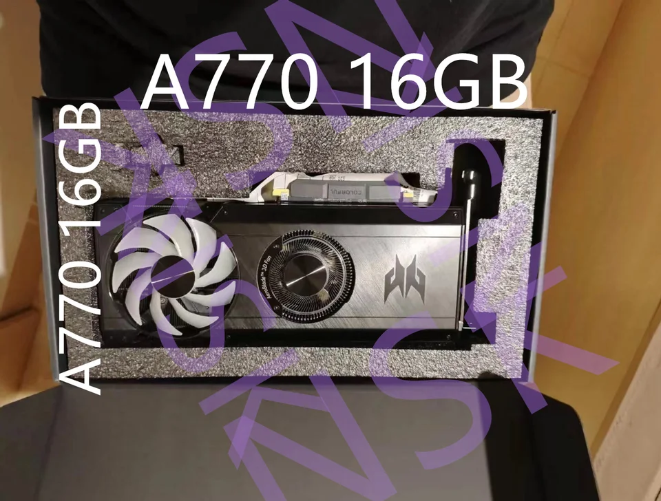A770 16 GB pre Acer Predator BifRost Intel Arc A770 OC Grafická karta Gddr6