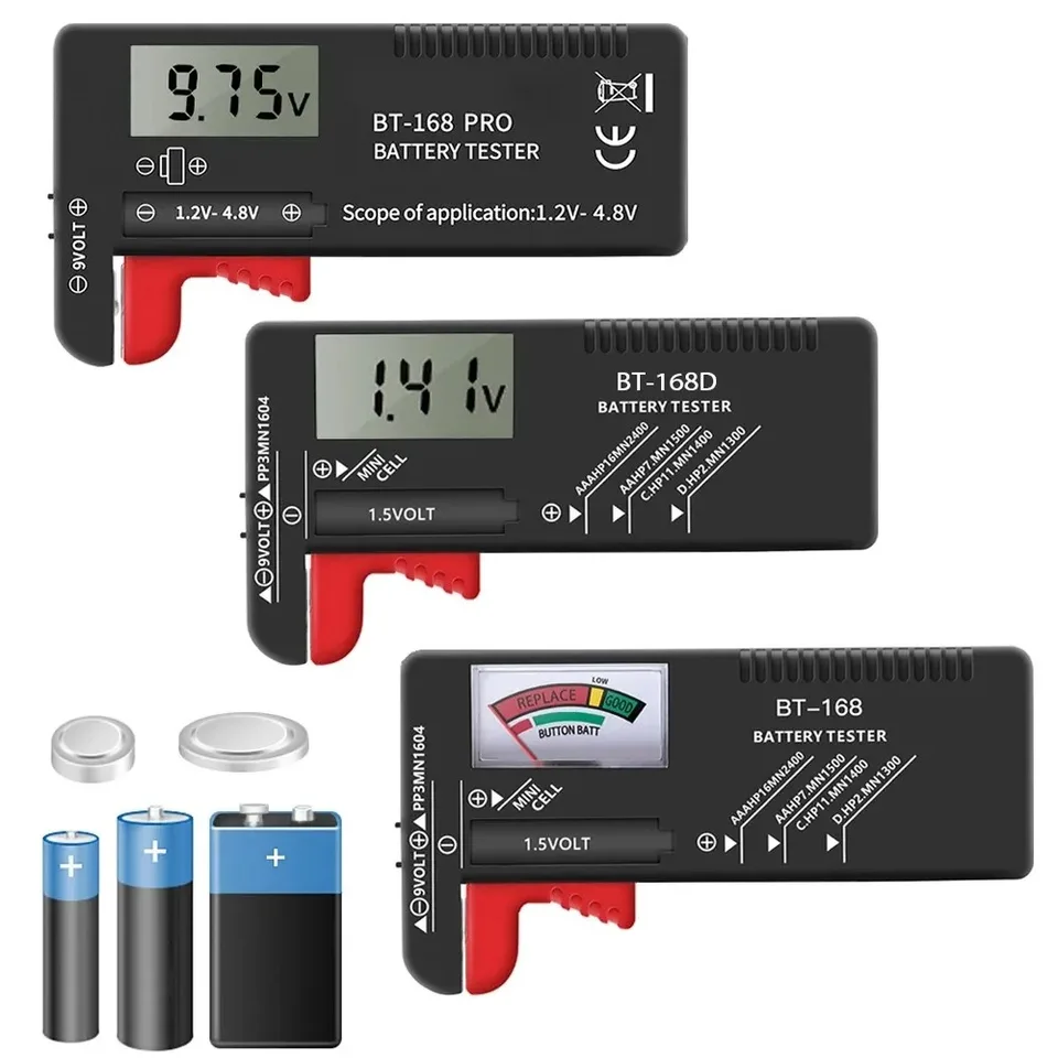 AAA AAA Indikátor kapacity batérie 18650 LITHIMICKÝ TESTICKÝ TESTter TESTER METEROVÝ METERT MONIKÁLNE MONIVOR MONITOR Držiak držiaka držiaka