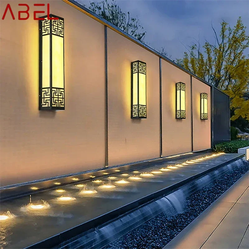 Abel Contemporary LED Vonkajšie nástenné lampy Elektrické jednoduchosti vodotesná balkónová chodba Courtyard Villa Gate Hotel