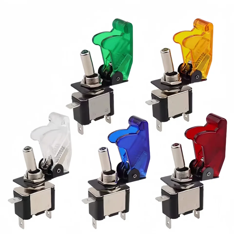 Abilkeen ASW-07D LED LEGGLE SVETOVÝ prepínač prepínača DC12V20A ON-OF-OF-OF-OF-OF-OFF TONTGLE TONACING INGITION A START PRE AUTOMOTIVE