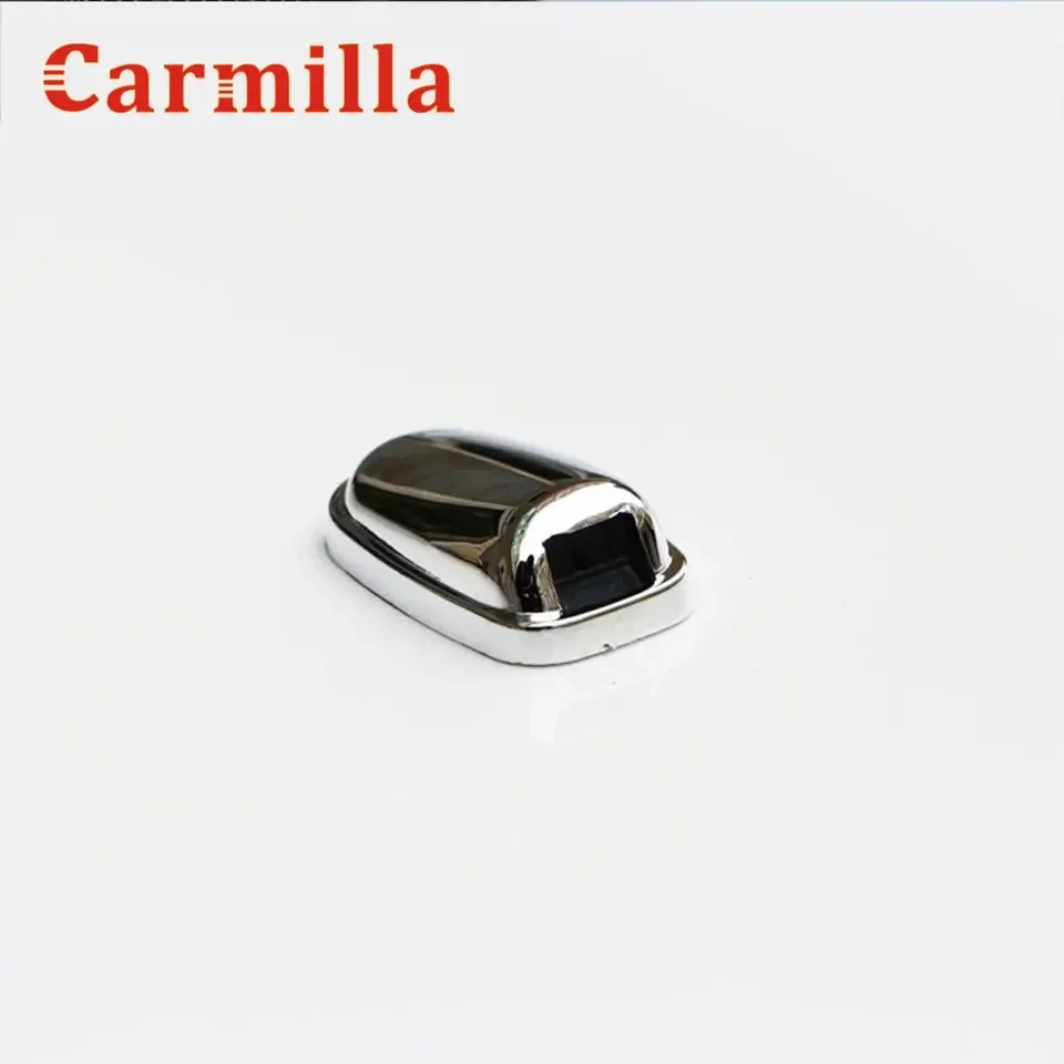 ABS Chrome 2ks/set auto predná voda sprejový pokrytý krycí kryt trysky pre Ford Fiesta MK7 2009 - 2014 Príslušenstvo