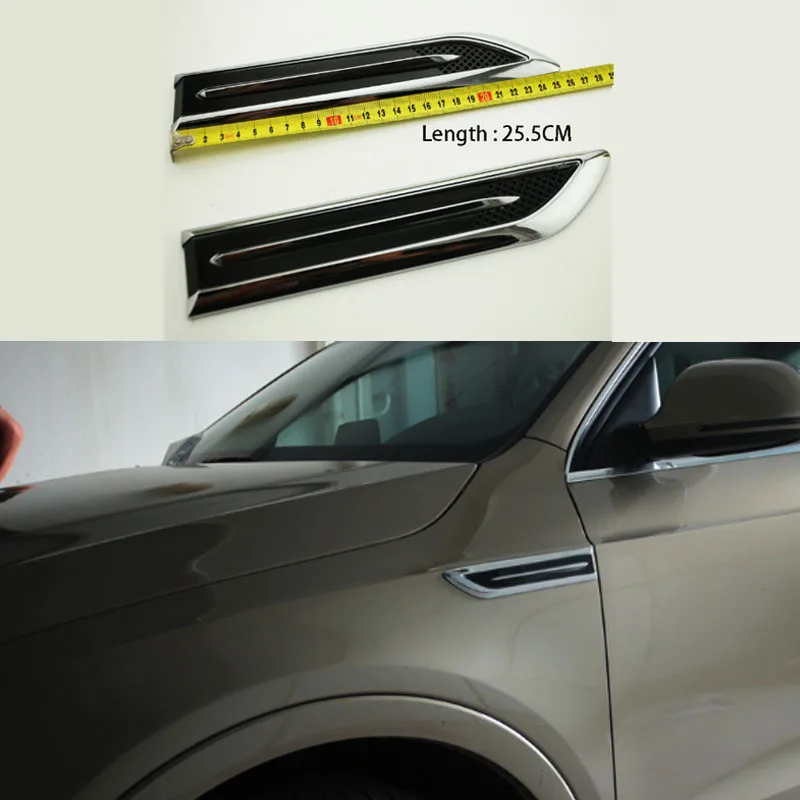 ABS Chrome Side Car Strana modifikovaných nálepiek automobilov pre BMW E46 E52 E53 E60 E90 E91 E92 E93 F01 F30 F20 F10 F15 F13 M3 M5 M6 Styling auta