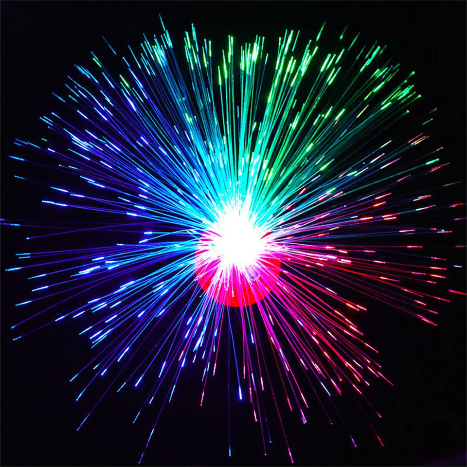ABS Elektronické komponenty LED lampa LAMP DRUBLE Festival dekoratívne lampa nočné svetlo sedem farebných blikajúcich nočné svetlo ABS pohodlné