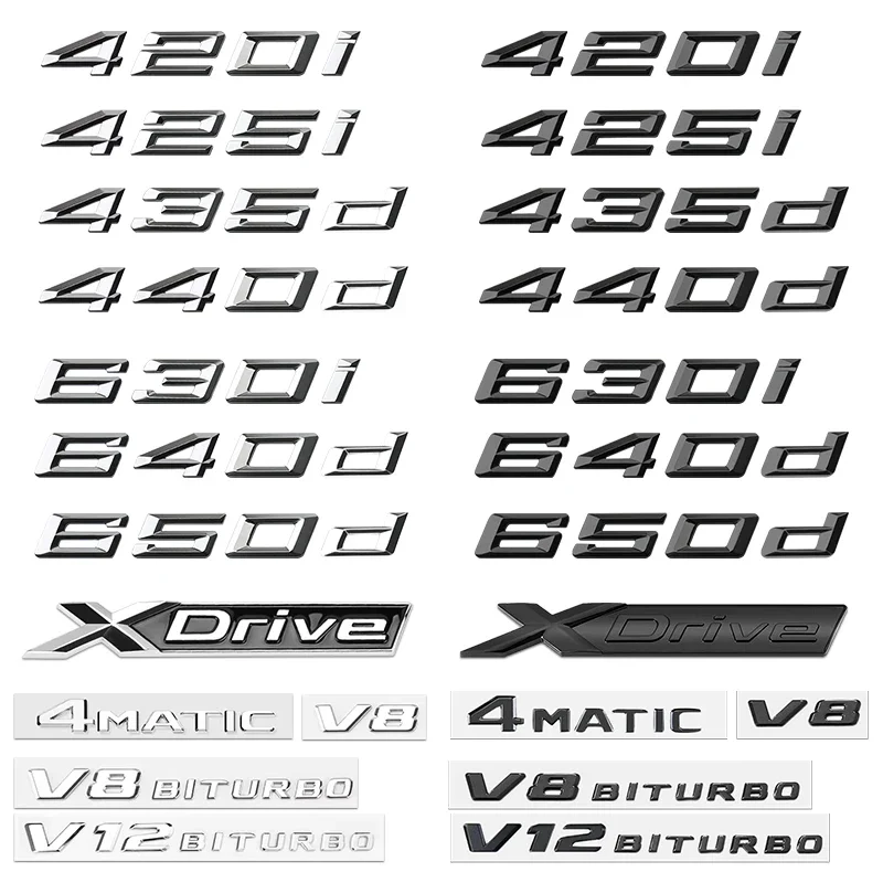ABS EMBLEME GLOSSY BLACK AUTOMÁRNY ODDIVO OBCHODOVÉHO DECALE DECOL DEOCORD DEOCOR pre BMW M LOGO 420I 428I 425D 435D 630I 650I 630D 640D 650D