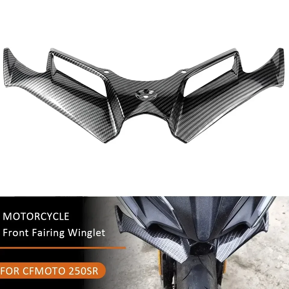 ABS Front Fairing Winglets Aerodynamic ORNATICKÝ OBCHOD MOTORY CHLADY PRÍSLUŠNÍCTVO pre CFMOTO CF MOTO 250 SR 250SR