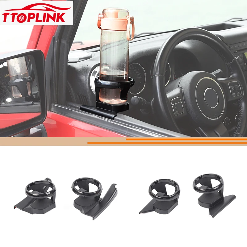 ABS interiérové ​​predné dvere držiak držiaka držiaka pre držiak pre Jeep Wrangler JK 2011-2017 pre Jeep JL/JT 2018 UP CAR ACOPORY