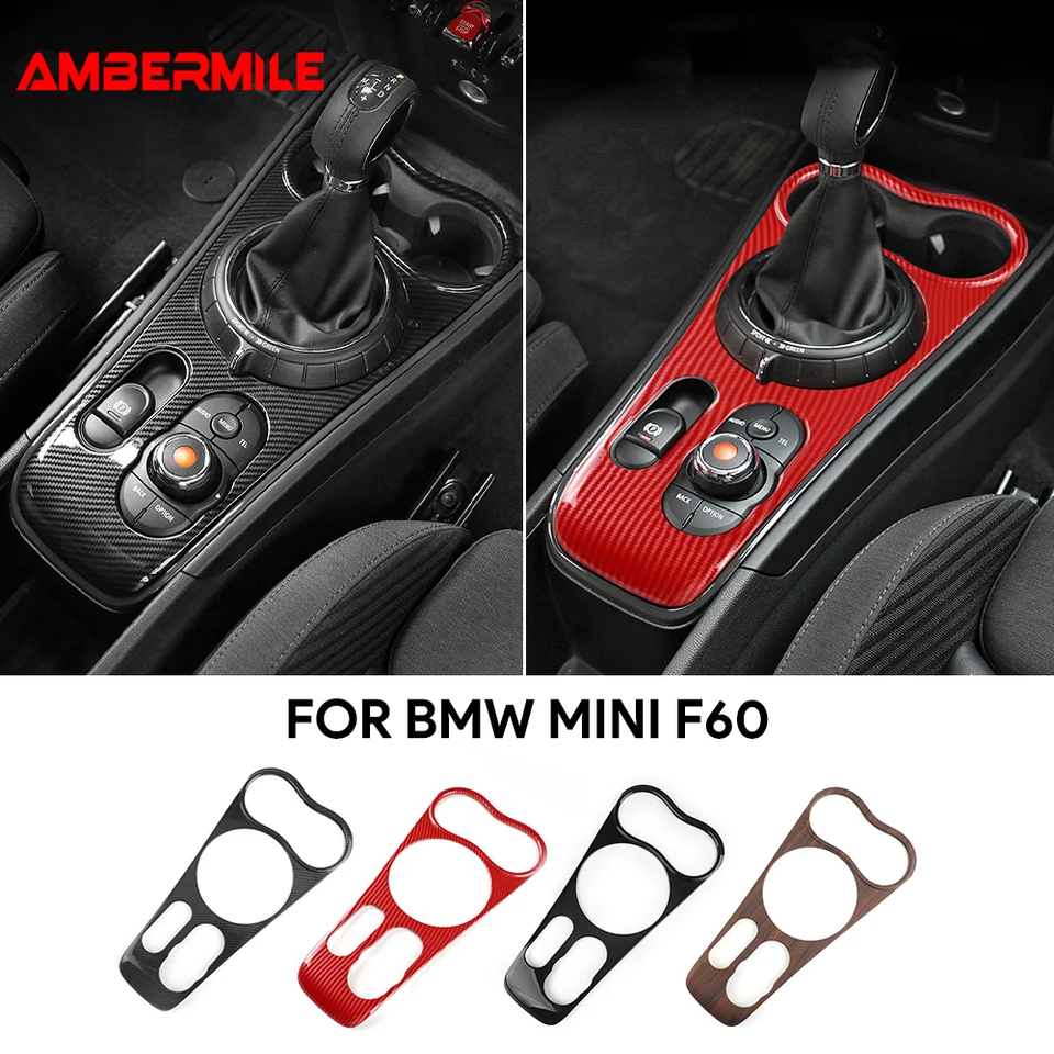 ABS pre Mini Cooper F60 Countryman Country Gear Shift Box Panel Panel Center Cover Cover Styling Interiérová dekorácia Príslušenstvo