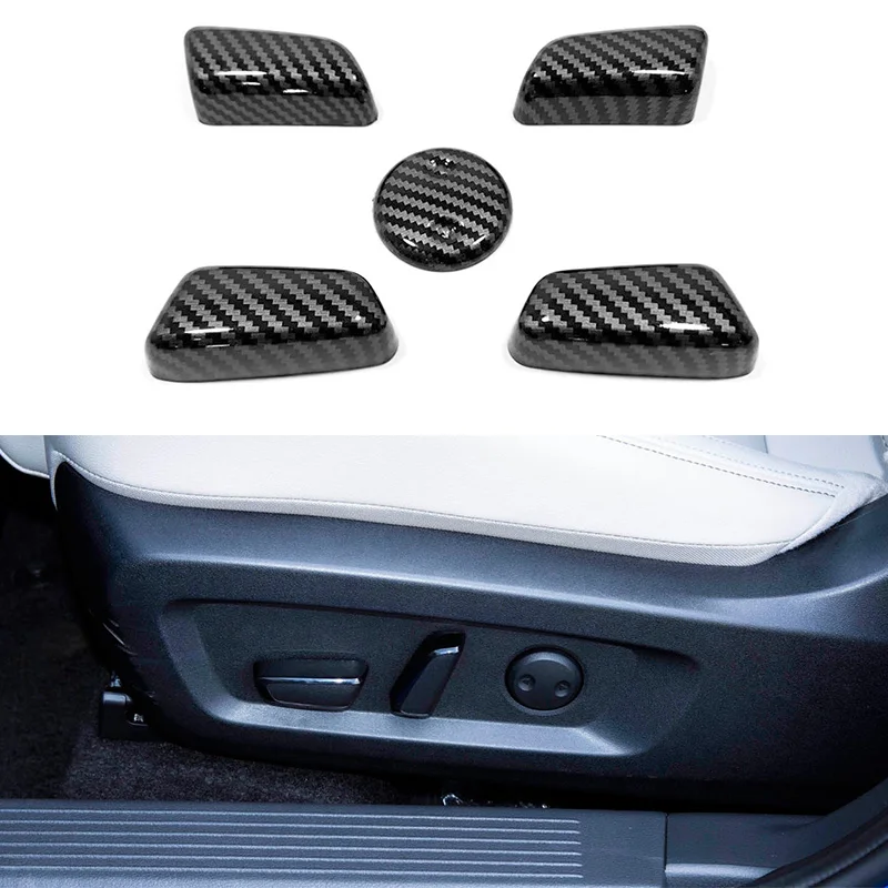 ABS sedadla nastavenia tlačidla Kryt Kryt Orezanie Kryt dekorácie Kryt pre Nissan Qashqai J12 2021 2022