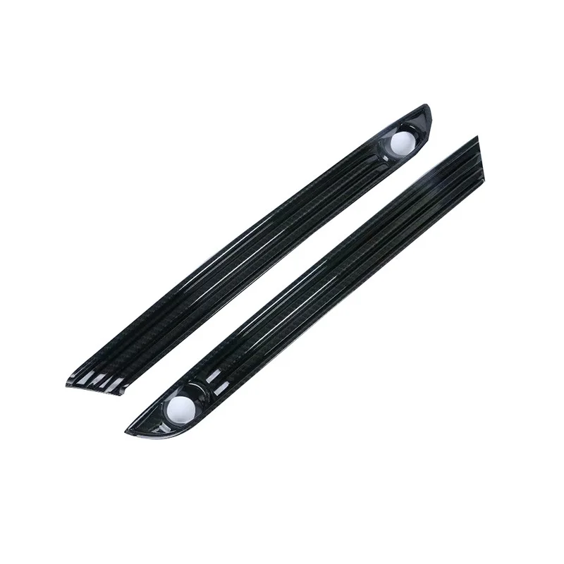 ABS uhlíkové vlákno prednú hmlovú žiarovku Foglight Grill Cover Tink Rám pre Mazda CX-5 KF 2017-2020