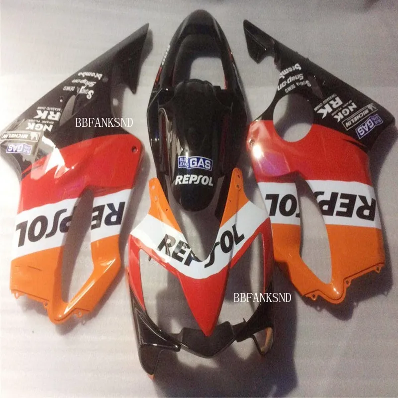 Abs vstrekovacia kapotáž pre Honda CBR 600F F4I 2001 2002 2003 MotoCycle Fairings Badywork Fairings Red CBR 600 CBR 600F F4I