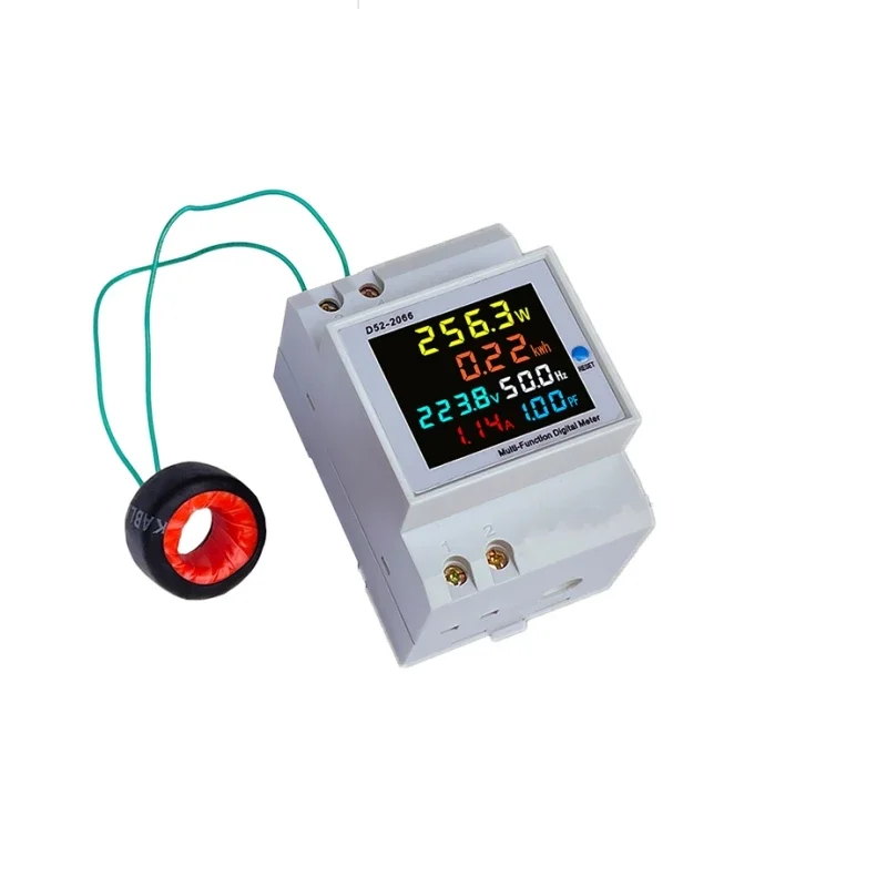 AC 220V 110V 40V ~ 300V 100A Digitálny ampermeter energia Energia Voltmeter Ammeter Volt Watt KWH Meter