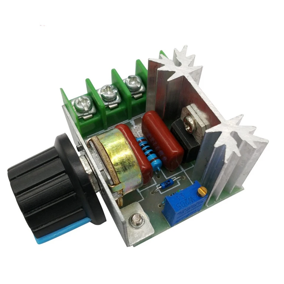 AC 220V 2000W SCR regulátor napätia Stlmenie stmievacích stmievacích zariadení Motor