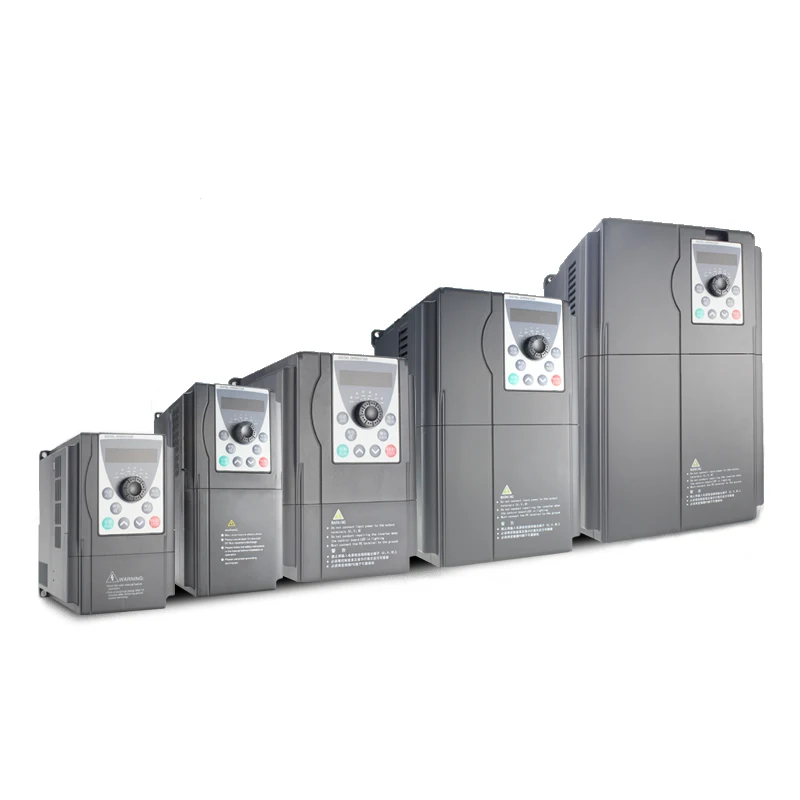 AC 220V 380V 500W 750W 1,5 kW 2,2 kW 3,0 kW Variabilná frekvenčná jednotka VFD Prevodník Invertor Rýchlosť Rýchlosť jednotlivého trojfázového motora