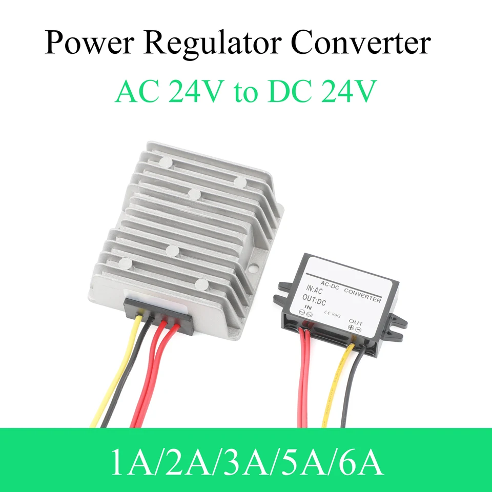 AC 24V až DC 24V AC-DC Power Converter 1a 2a 3a 5a 6a Buck Regulator