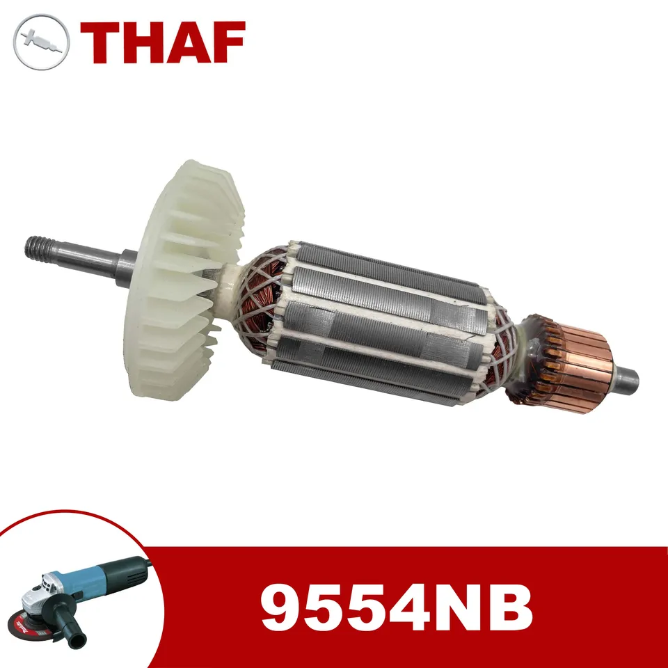 AC220V-240V Armata Armate Rotor Anchor STATOR Výmena za rotačné kladivo Makita 9554nb
