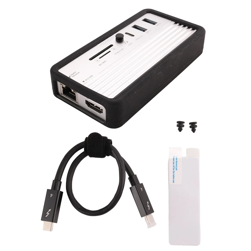 ACASIS TYPY C HUB 10 IN 1 DOCKING STATION pre M.2 NVME a SATA NGFF SSD s -komplexnou podporou 8TB pre Windows/Mac/iPad